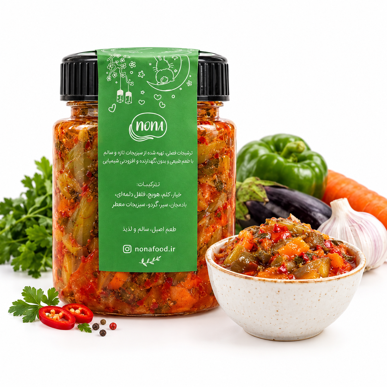 کیمچی خیار نونا