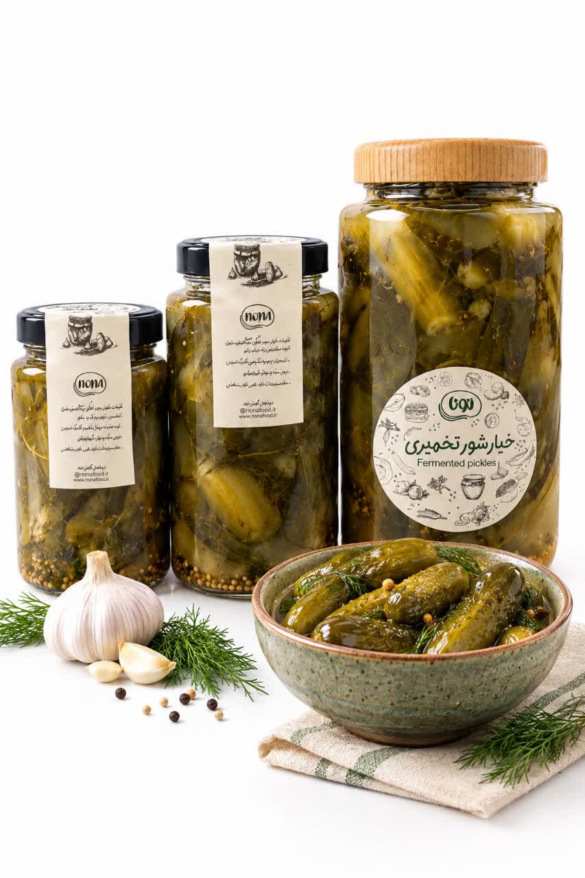خیارشورتخمیری نونا