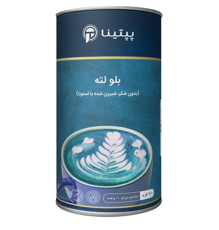 بلو لته پپتینا قوطی 100 گرمی
